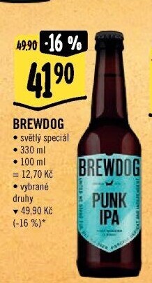 Pivo speciál BrewDog