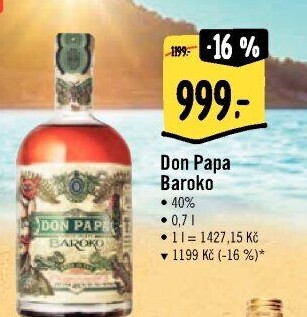 Rum Baroko Don Papa