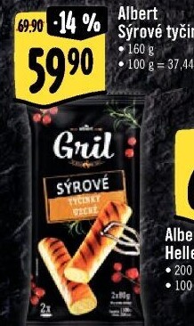 Sýrové tyčinky Albert Gril