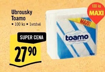 Ubrousky papírové Toamo