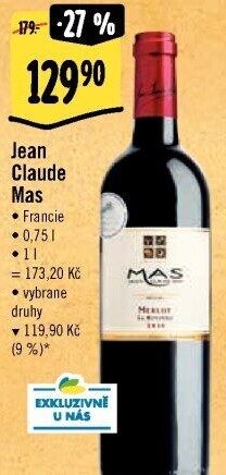 Vína Jean Claude Mas