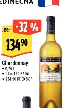 Víno Chardonnay Sommelier Collection