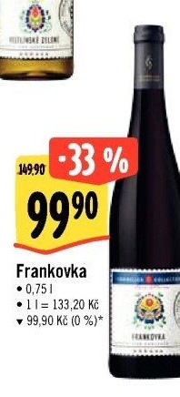Víno Frankovka Sommelier Collection
