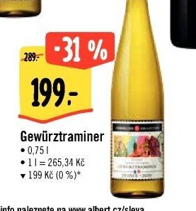 Víno Gewurztraminer Sommelier Collection