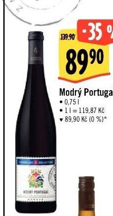 Víno Modrý Portugal Sommelier Collection