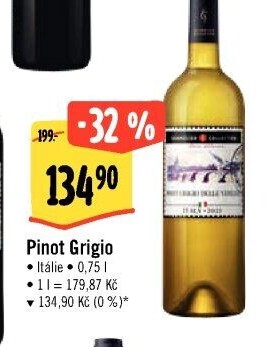 Víno Pinot Grigio Sommelier Collection
