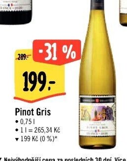 Víno Pinot Gris Sommelier Collection