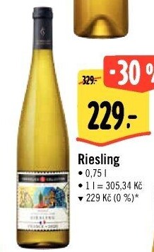 Víno Riesling Sommelier Collection