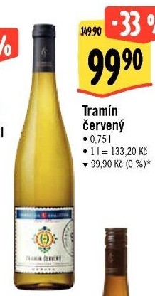 Víno Tramín červený Sommelier Collection