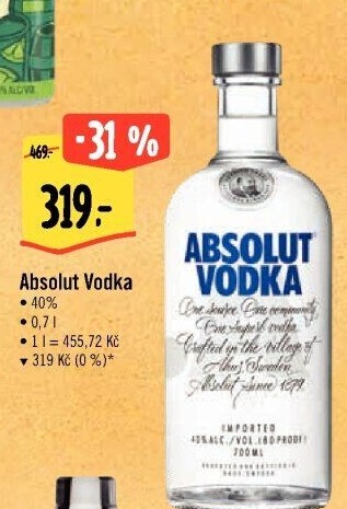 Vodka Absolut
