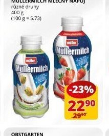 MÜLLERMILCH MLÉČNÝ NÁPOJ 400 g