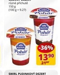 KUNÍN POHÁR MLÉČNÝ DEZERT 150 g
