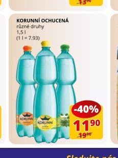 Korunní ochucená