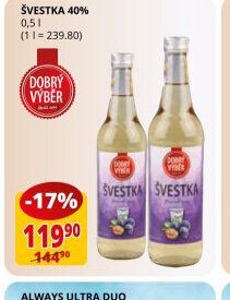 Švestka 40%