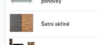 Šatní skříně