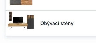 Obývací stěny