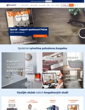 akční leták KOUPELNY Ptáček 27.6.2023-3.7.2023