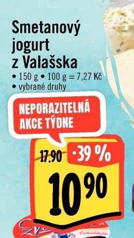 Smetanový jogurt z Valašska