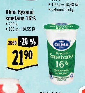 Olma Kysaná smetana 16%