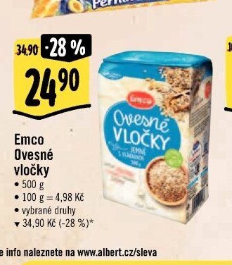 Emco Ovesné vločky