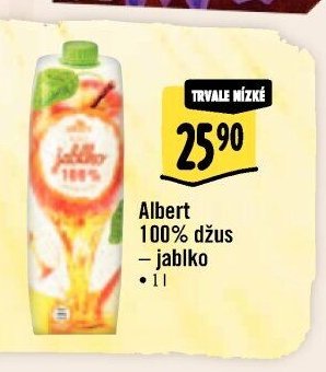 Albert 100% džus – jablko