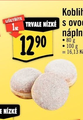 Koblíha s ovocnou náplní