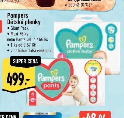 Pampers Dětské plenky