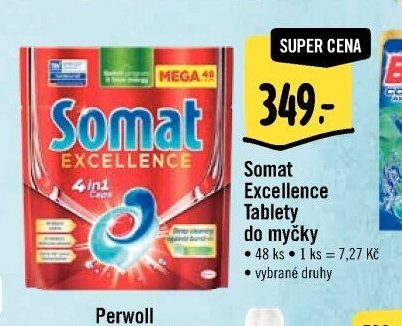 Somat Excellence Tablety do myčky