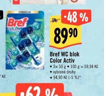 Bref WC blok Color Activ