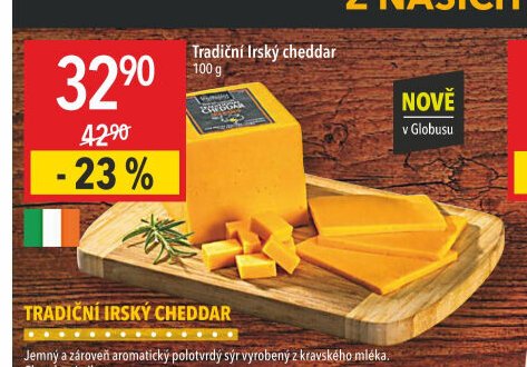 Tradiční Irský cheddar