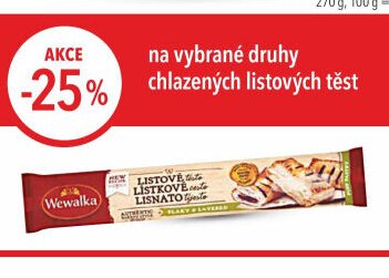 Wewalka Listové těsto