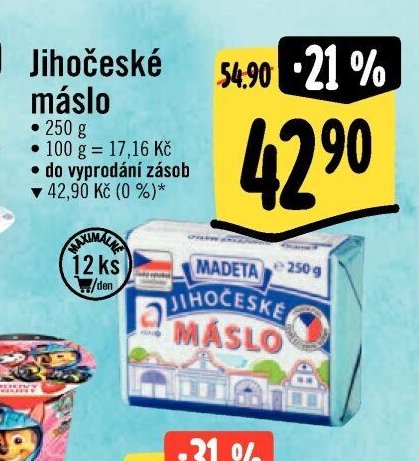 Jihočeské máslo