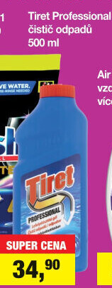 Čistič odpadů tekutý Professional Tiret