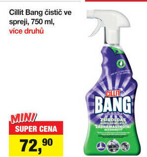 Dezinfekční sprej Cillit Bang
