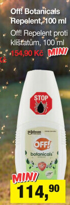 Repelent rozprašovač Botanicals Off!