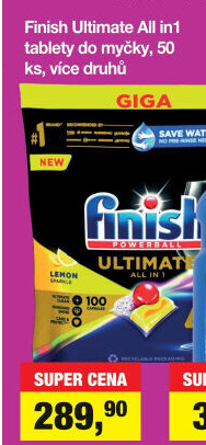 Tablety do myčky Finish Ultimate