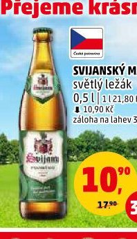Svijanský máz světlý ležák 0,5 l