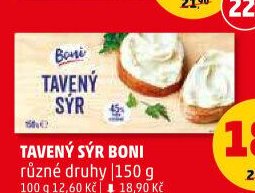 Tavený sýr Boni 150 g