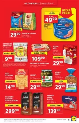 akční leták Lidl 6.7.2023-9.7.2023