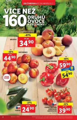 akční leták Lidl 6.7.2023-9.7.2023