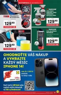 akční leták Lidl 6.7.2023-9.7.2023