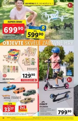 akční leták Lidl 6.7.2023-9.7.2023
