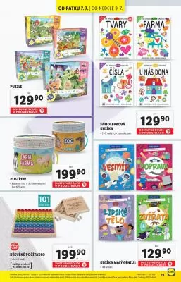 akční leták Lidl 6.7.2023-9.7.2023