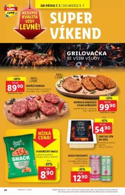 akční leták Lidl 6.7.2023-9.7.2023