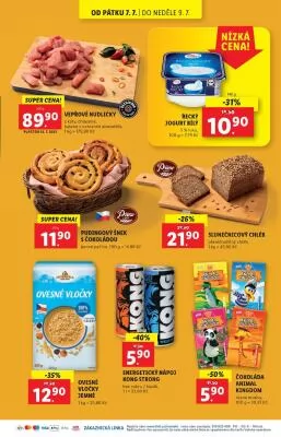 akční leták Lidl 6.7.2023-9.7.2023