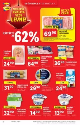 akční leták Lidl 6.7.2023-9.7.2023