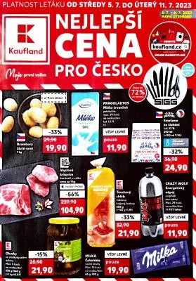 akční leták Kaufland 7.7.2023-11.7.2023