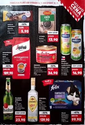 akční leták Kaufland 7.7.2023-11.7.2023