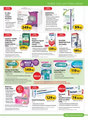 akční leták Dr. Max 1.7.2023-31.8.2023