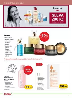 akční leták Dr. Max 1.7.2023-31.8.2023